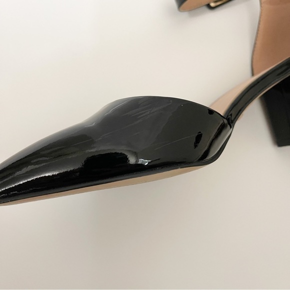 Kurt Geiger Burlington Ankle Strap Patent Leather Pumps size 7 1/2 - Picture 8 of 10